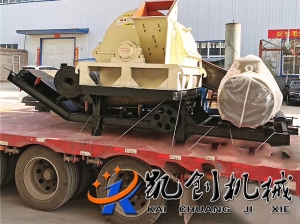 四川菇木粉碎机发货现场